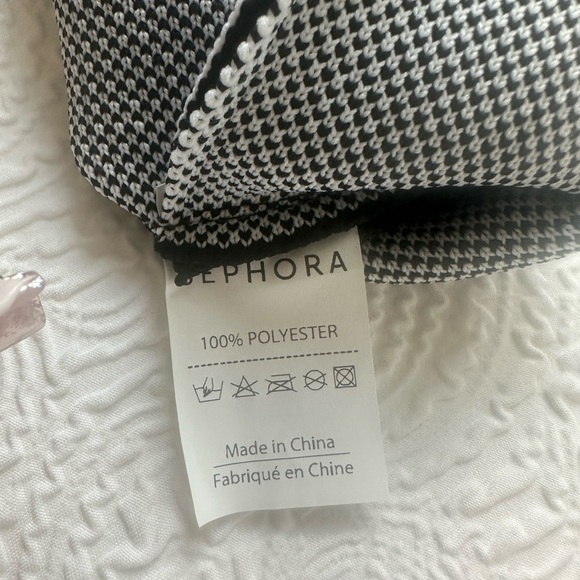 Sephora Black and White Striped Tote Bag - Picture 4 of 6
